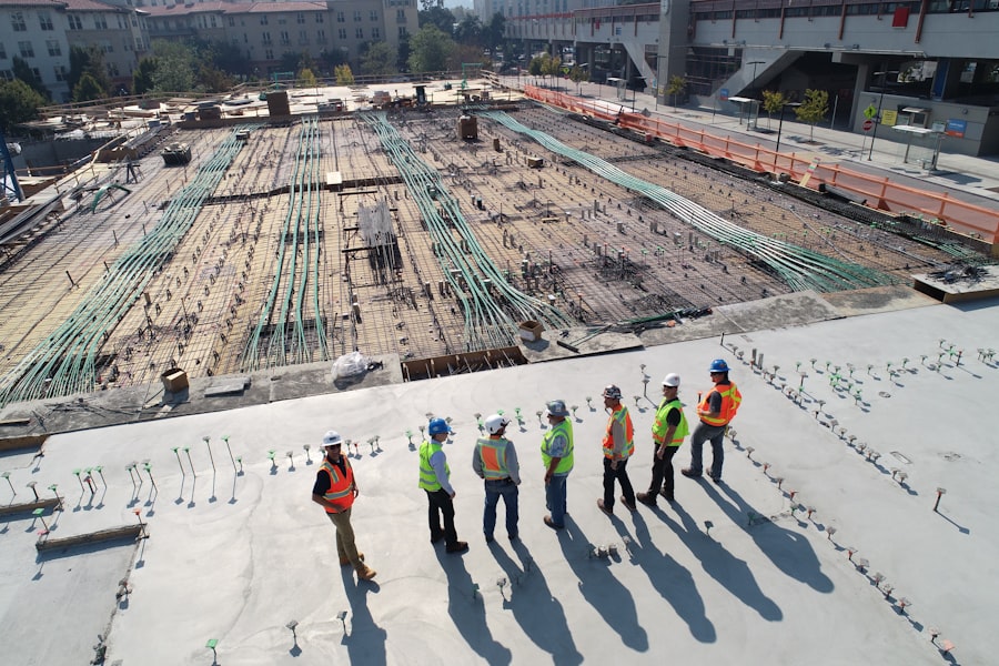 New construction roof installation in progress